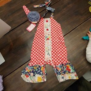 Ricrac & Ruffles Romper